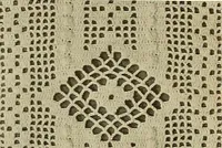 An illustration from The Priscilla crochet book, edgings and insertions; a collection of beautiful and useful patterns, with directions for working (1913)