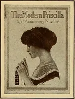 An illustration from The Priscilla crochet book, edgings and insertions; a collection of beautiful and useful patterns, with directions for working (1913)