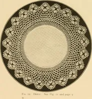 Picture 9 of 90 from The Priscilla crochet book, centerpieces and doilies; (1915), leaf 10