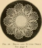 Picture 10 of 90 from The Priscilla crochet book, centerpieces and doilies; (1915), leaf 10