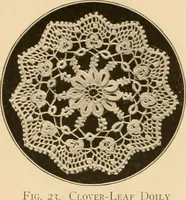 Picture 20 of 90 from The Priscilla crochet book, centerpieces and doilies; (1915), leaf 16