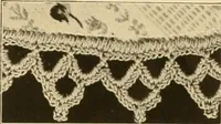 An illustration from The Priscilla crochet book, centerpieces and doilies; (1915)