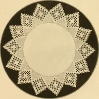 An illustration from The Priscilla crochet book, centerpieces and doilies; (1915)