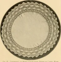 Picture 72 of 90 from The Priscilla crochet book, centerpieces and doilies; (1915), leaf 38