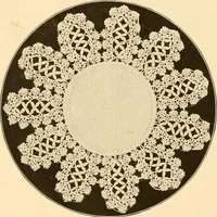 Picture 77 of 90 from The Priscilla crochet book, centerpieces and doilies; (1915), leaf 41