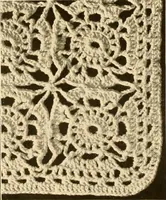 An illustration from The Priscilla crochet book, centerpieces and doilies; (1915)