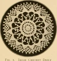 Picture 2 of 90 from The Priscilla crochet book, centerpieces and doilies; (1915), leaf 6