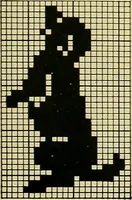 Picture 9 of 65 from The Priscilla filet crochet book : a collection of beautiful designs in filet crochet, equally adapted to cross-stitch beads and canvas with working directions (1915), leaf 10