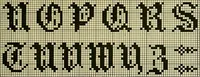 Picture 56 of 65 from The Priscilla filet crochet book : a collection of beautiful designs in filet crochet, equally adapted to cross-stitch beads and canvas with working directions (1915), leaf 52