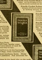Picture 63 of 65 from The Priscilla filet crochet book : a collection of beautiful designs in filet crochet, equally adapted to cross-stitch beads and canvas with working directions (1915), leaf 56