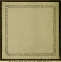 Picture 53 of 80 from The Priscilla filet crochet book, no. 2 ; a collection of beautiful designs in filet crochet, introducing filet crochet brodé, embroidery on crochet and cameo crochet (1914), leaf 39
