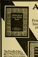 An illustration from The Priscilla filet crochet book, no. 2 ; a collection of beautiful designs in filet crochet, introducing filet crochet brodé, embroidery on crochet and cameo crochet (1914)