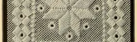 An illustration from The Priscilla Hardanger book; a collection of beautiful designs in Hardanger embroidery (1909)