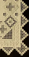 An illustration from The Priscilla Hardanger book; a collection of beautiful designs in Hardanger embroidery (1909)