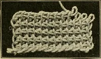 An illustration from Priscilla juniors' crochet book; models and directions for crocheting adapted to girls from 8 to 12 years (1914)