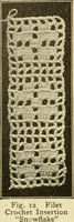An illustration from Priscilla juniors' crochet book; models and directions for crocheting adapted to girls from 8 to 12 years (1914)