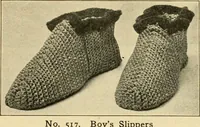 An illustration from Priscilla juniors' crochet book; models and directions for crocheting adapted to girls from 8 to 12 years (1914)