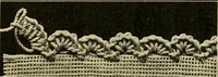 An illustration from Priscilla juniors' crochet book; models and directions for crocheting adapted to girls from 8 to 12 years (1914)