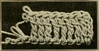 An illustration from Priscilla juniors' crochet book; models and directions for crocheting adapted to girls from 8 to 12 years (1914)