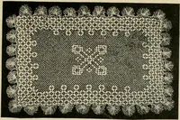 Picture 27 of 97 from The Priscilla netting book, containing full directions for making square and circular netting, and for the various stitches with which netting is ornamented, also a great number of finished pieces in the different varieties of netting and filet brodé (1914), leaf 12