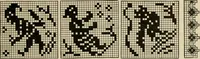 Picture 38 of 97 from The Priscilla netting book, containing full directions for making square and circular netting, and for the various stitches with which netting is ornamented, also a great number of finished pieces in the different varieties of netting and filet brodé (1914), leaf 18