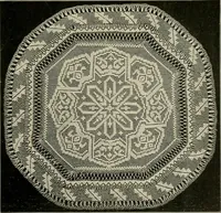 Picture 44 of 97 from The Priscilla netting book, containing full directions for making square and circular netting, and for the various stitches with which netting is ornamented, also a great number of finished pieces in the different varieties of netting and filet brodé (1914), leaf 20