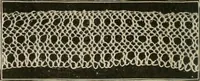 Picture 68 of 97 from The Priscilla netting book, containing full directions for making square and circular netting, and for the various stitches with which netting is ornamented, also a great number of finished pieces in the different varieties of netting and filet brodé (1914), leaf 33