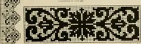 Picture 80 of 97 from The Priscilla netting book, containing full directions for making square and circular netting, and for the various stitches with which netting is ornamented, also a great number of finished pieces in the different varieties of netting and filet brodé (1914), leaf 38