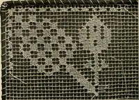 Picture 9 of 97 from The Priscilla netting book, containing full directions for making square and circular netting, and for the various stitches with which netting is ornamented, also a great number of finished pieces in the different varieties of netting and filet brodé (1914), leaf 7