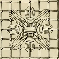 Picture 14 of 97 from The Priscilla netting book, containing full directions for making square and circular netting, and for the various stitches with which netting is ornamented, also a great number of finished pieces in the different varieties of netting and filet brodé (1914), leaf 8