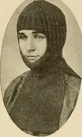 An illustration from The Priscilla war work book, including directions for knitted garments and comfort kits from the American Red cross, and knitted garments for the boy scout (1917)