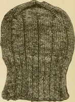 An illustration from The Priscilla war work book, including directions for knitted garments and comfort kits from the American Red cross, and knitted garments for the boy scout (1917)