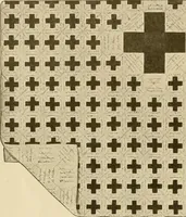 An illustration from The Priscilla war work book, including directions for knitted garments and comfort kits from the American Red cross, and knitted garments for the boy scout (1917)