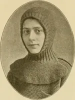 An illustration from The Priscilla war work book, including directions for knitted garments and comfort kits from the American Red cross, and knitted garments for the boy scout (1917)