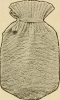 An illustration from The Priscilla war work book, including directions for knitted garments and comfort kits from the American Red cross, and knitted garments for the boy scout (1917)
