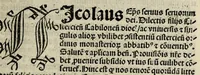An illustration from [Privilegia ordinis Cisterciensis]