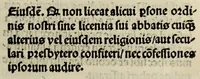 An illustration from [Privilegia ordinis Cisterciensis]