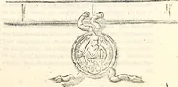 An illustration from Proben des hohen Teütschen Reichs Adels, oder, Sammlungen alter Denkmäler, Grabsteinen, Wappen, Inn- und Urschriften, u: d: nach ihrem wahren Urbilde aufgenommen unter offener Treüe bewähret und durch Anenbäume auch sonstige Nachrichten erkläret und erläuteret (1775)