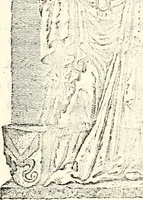 An illustration from Proben des hohen Teütschen Reichs Adels, oder, Sammlungen alter Denkmäler, Grabsteinen, Wappen, Inn- und Urschriften, u: d: nach ihrem wahren Urbilde aufgenommen unter offener Treüe bewähret und durch Anenbäume auch sonstige Nachrichten erkläret und erläuteret (1775)