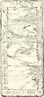 An illustration from Proben des hohen Teütschen Reichs Adels, oder, Sammlungen alter Denkmäler, Grabsteinen, Wappen, Inn- und Urschriften, u: d: nach ihrem wahren Urbilde aufgenommen unter offener Treüe bewähret und durch Anenbäume auch sonstige Nachrichten erkläret und erläuteret (1775)