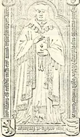 An illustration from Proben des hohen Teütschen Reichs Adels, oder, Sammlungen alter Denkmäler, Grabsteinen, Wappen, Inn- und Urschriften, u: d: nach ihrem wahren Urbilde aufgenommen unter offener Treüe bewähret und durch Anenbäume auch sonstige Nachrichten erkläret und erläuteret (1775)