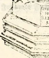 An illustration from Proben des hohen Teütschen Reichs Adels, oder, Sammlungen alter Denkmäler, Grabsteinen, Wappen, Inn- und Urschriften, u: d: nach ihrem wahren Urbilde aufgenommen unter offener Treüe bewähret und durch Anenbäume auch sonstige Nachrichten erkläret und erläuteret (1775)