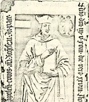 An illustration from Proben des hohen Teütschen Reichs Adels, oder, Sammlungen alter Denkmäler, Grabsteinen, Wappen, Inn- und Urschriften, u: d: nach ihrem wahren Urbilde aufgenommen unter offener Treüe bewähret und durch Anenbäume auch sonstige Nachrichten erkläret und erläuteret (1775)