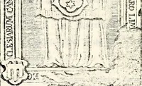 Picture 24 of 149 from Proben des hohen Teütschen Reichs Adels, oder, Sammlungen alter Denkmäler, Grabsteinen, Wappen, Inn- und Urschriften, u: d: nach ihrem wahren Urbilde aufgenommen unter offener Treüe bewähret und durch Anenbäume auch sonstige Nachrichten erkläret und erläuteret (1775), leaf 122