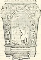 Picture 32 of 149 from Proben des hohen Teütschen Reichs Adels, oder, Sammlungen alter Denkmäler, Grabsteinen, Wappen, Inn- und Urschriften, u: d: nach ihrem wahren Urbilde aufgenommen unter offener Treüe bewähret und durch Anenbäume auch sonstige Nachrichten erkläret und erläuteret (1775), leaf 146