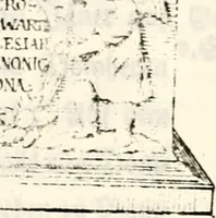 An illustration from Proben des hohen Teütschen Reichs Adels, oder, Sammlungen alter Denkmäler, Grabsteinen, Wappen, Inn- und Urschriften, u: d: nach ihrem wahren Urbilde aufgenommen unter offener Treüe bewähret und durch Anenbäume auch sonstige Nachrichten erkläret und erläuteret (1775)