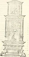 An illustration from Proben des hohen Teütschen Reichs Adels, oder, Sammlungen alter Denkmäler, Grabsteinen, Wappen, Inn- und Urschriften, u: d: nach ihrem wahren Urbilde aufgenommen unter offener Treüe bewähret und durch Anenbäume auch sonstige Nachrichten erkläret und erläuteret (1775)