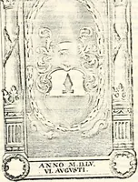 Picture 10 of 149 from Proben des hohen Teütschen Reichs Adels, oder, Sammlungen alter Denkmäler, Grabsteinen, Wappen, Inn- und Urschriften, u: d: nach ihrem wahren Urbilde aufgenommen unter offener Treüe bewähret und durch Anenbäume auch sonstige Nachrichten erkläret und erläuteret (1775), leaf 36