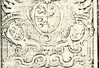 Picture 69 of 149 from Proben des hohen Teütschen Reichs Adels, oder, Sammlungen alter Denkmäler, Grabsteinen, Wappen, Inn- und Urschriften, u: d: nach ihrem wahren Urbilde aufgenommen unter offener Treüe bewähret und durch Anenbäume auch sonstige Nachrichten erkläret und erläuteret (1775), leaf 376