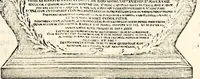 An illustration from Proben des hohen Teütschen Reichs Adels, oder, Sammlungen alter Denkmäler, Grabsteinen, Wappen, Inn- und Urschriften, u: d: nach ihrem wahren Urbilde aufgenommen unter offener Treüe bewähret und durch Anenbäume auch sonstige Nachrichten erkläret und erläuteret (1775)